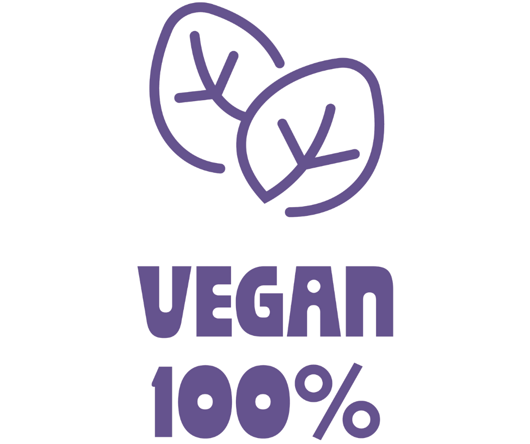 Sello de chuches 100% veganas para comprar en nuestra tienda de chuches online.