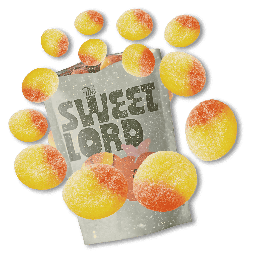 Peach gummies
