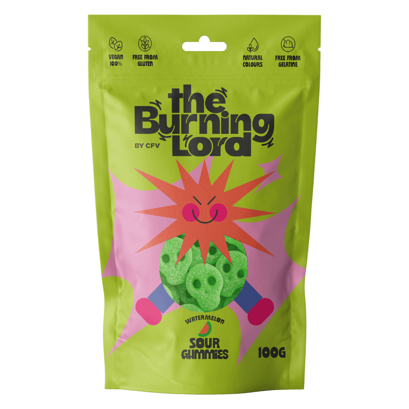 Chuches ácidas de sandía