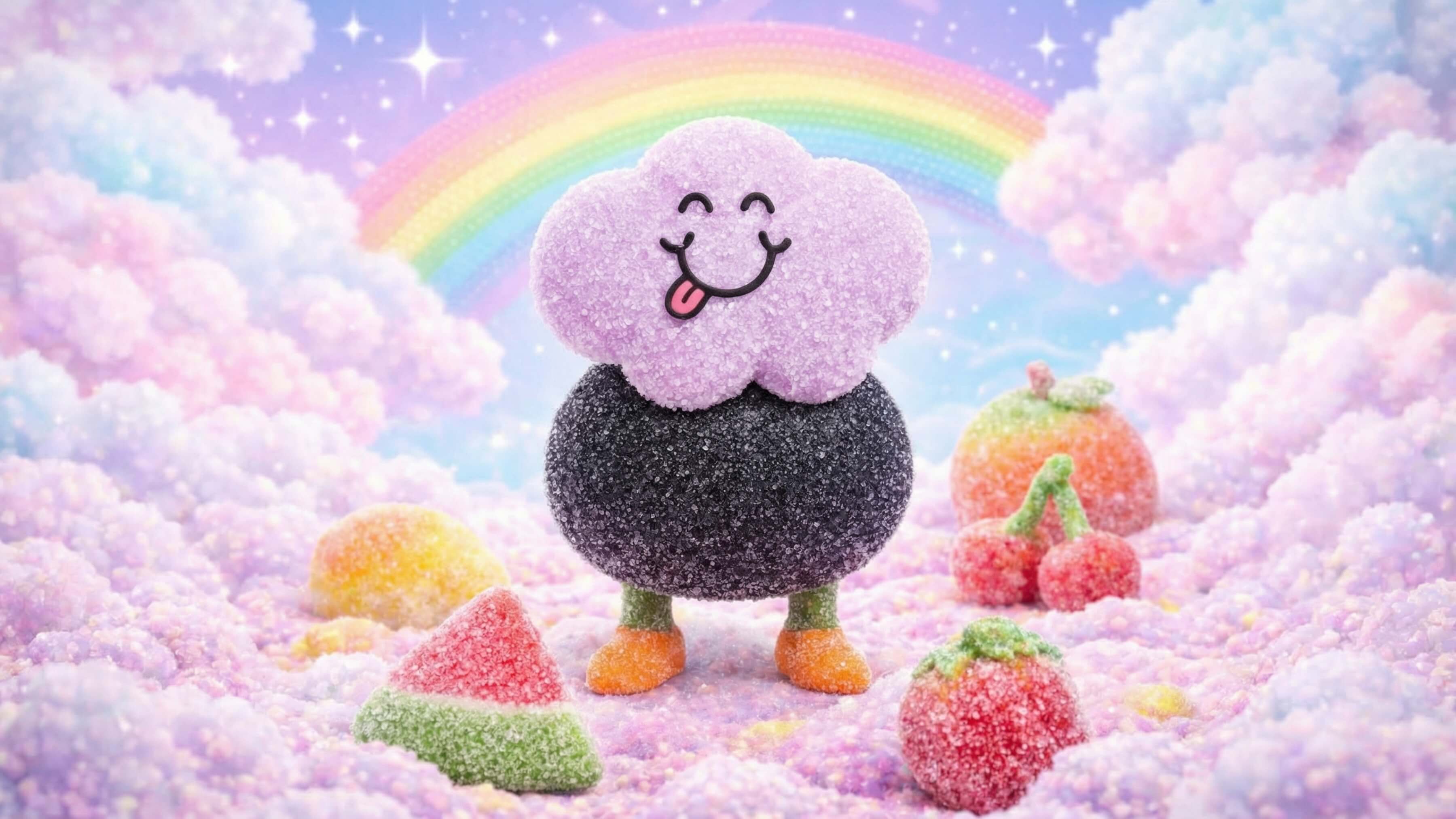 Personaje sweet Lord en un mundo de fantasía de nuestra tienda de gominolas online